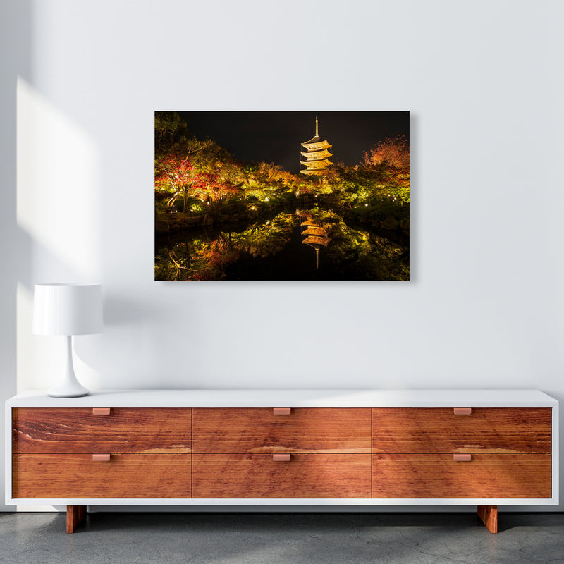 Kyoto Fire Landscape Art Print by Karsten Wrobel A1 Canvas