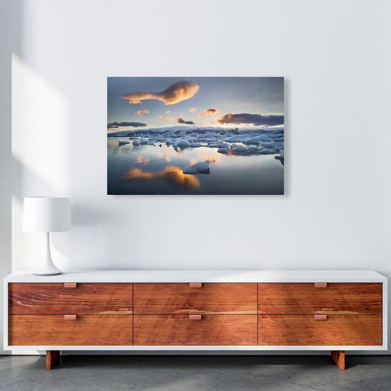 Lagoon Duck Art Print by Karsten Wrobel A1 Canvas