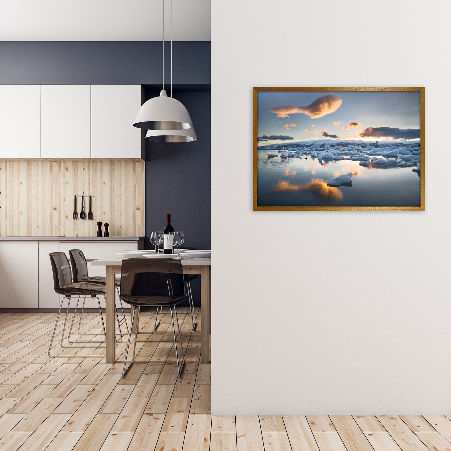 Lagoon Duck Art Print by Karsten Wrobel A1 Print Only