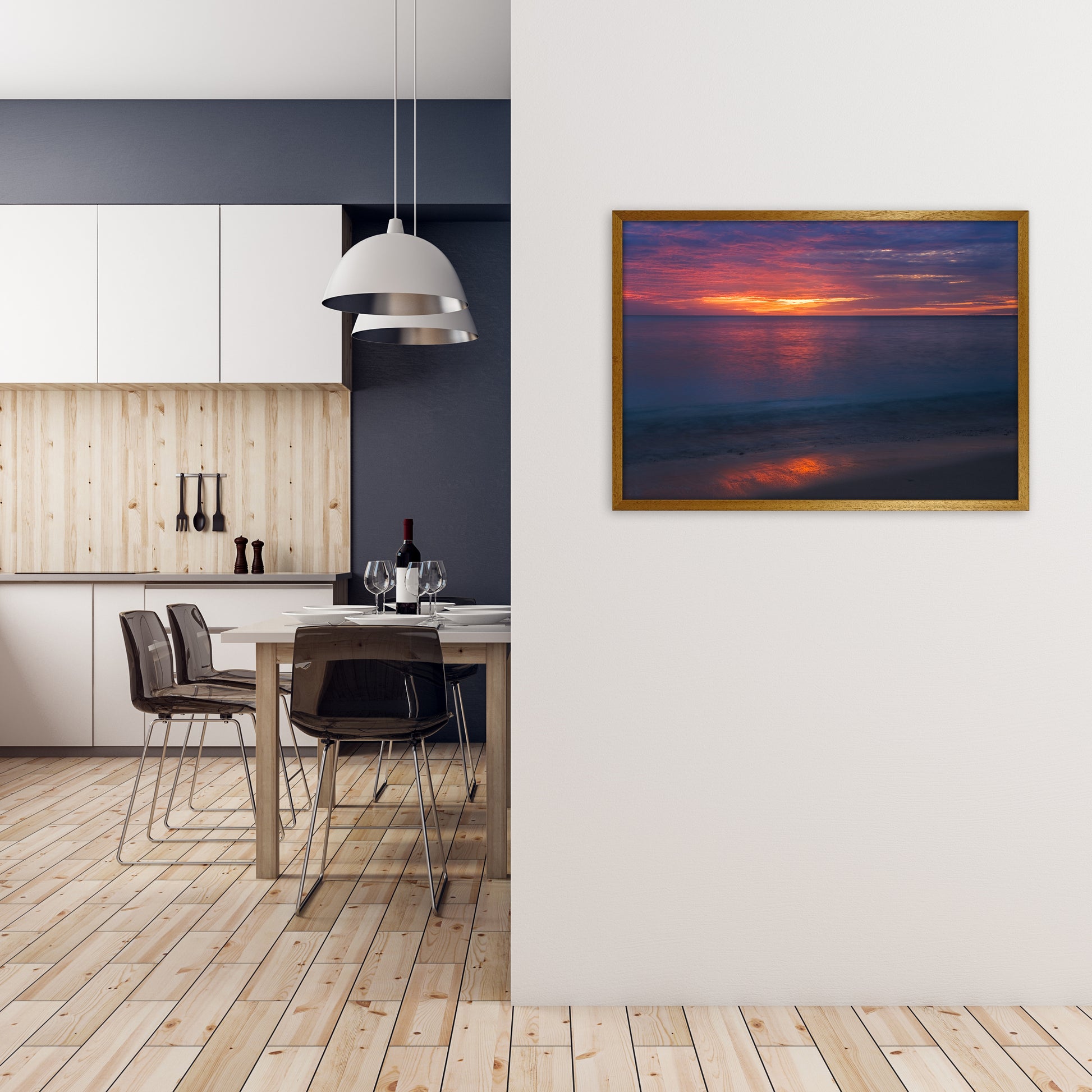 Monet Sunrise Art Print by Karsten Wrobel A1 Print Only