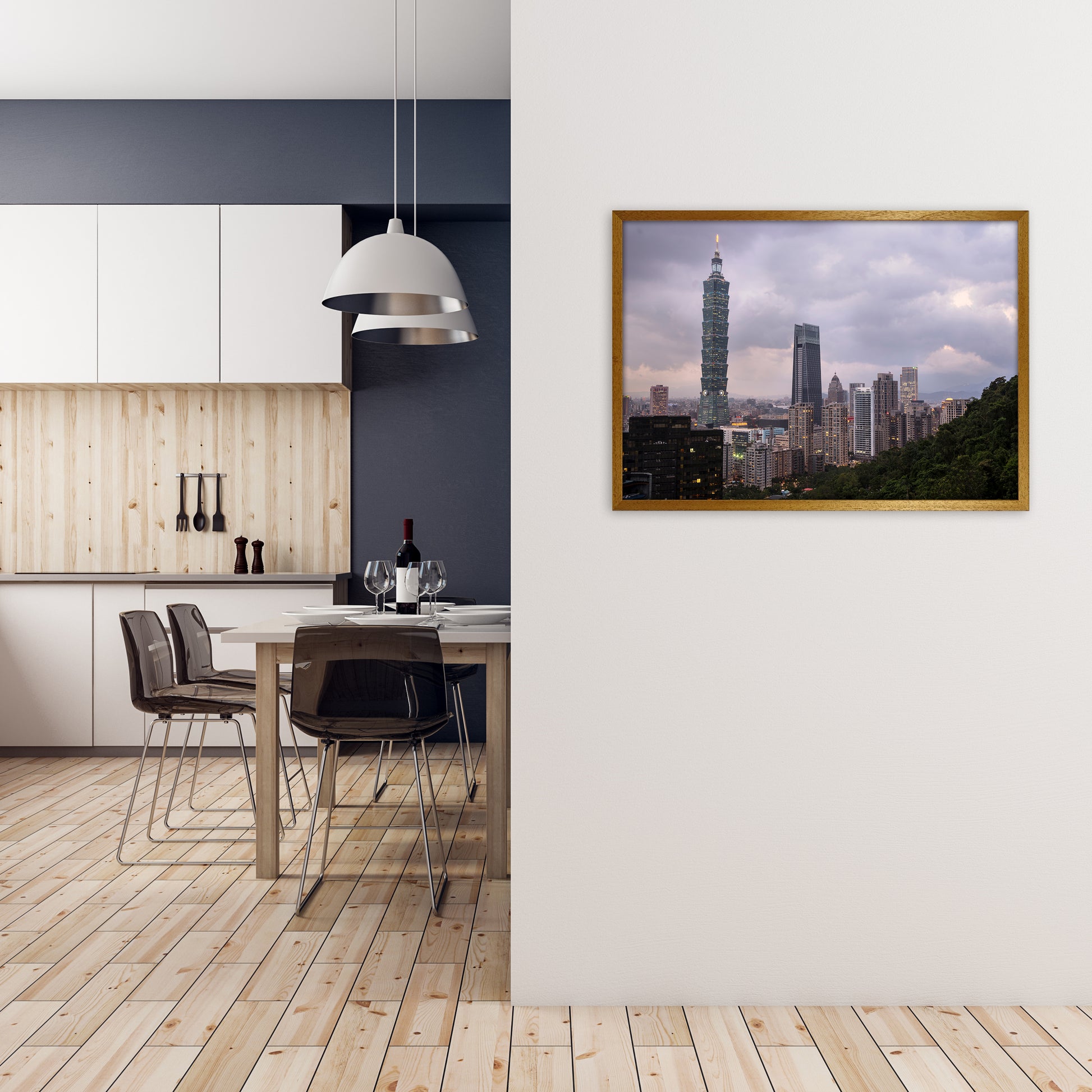 Goodnight Taipei Art Print by Karsten Wrobel A1 Print Only