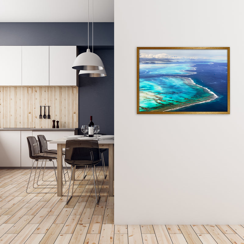 Aerial Reef Art Print by Karsten Wrobel A1 Print Only
