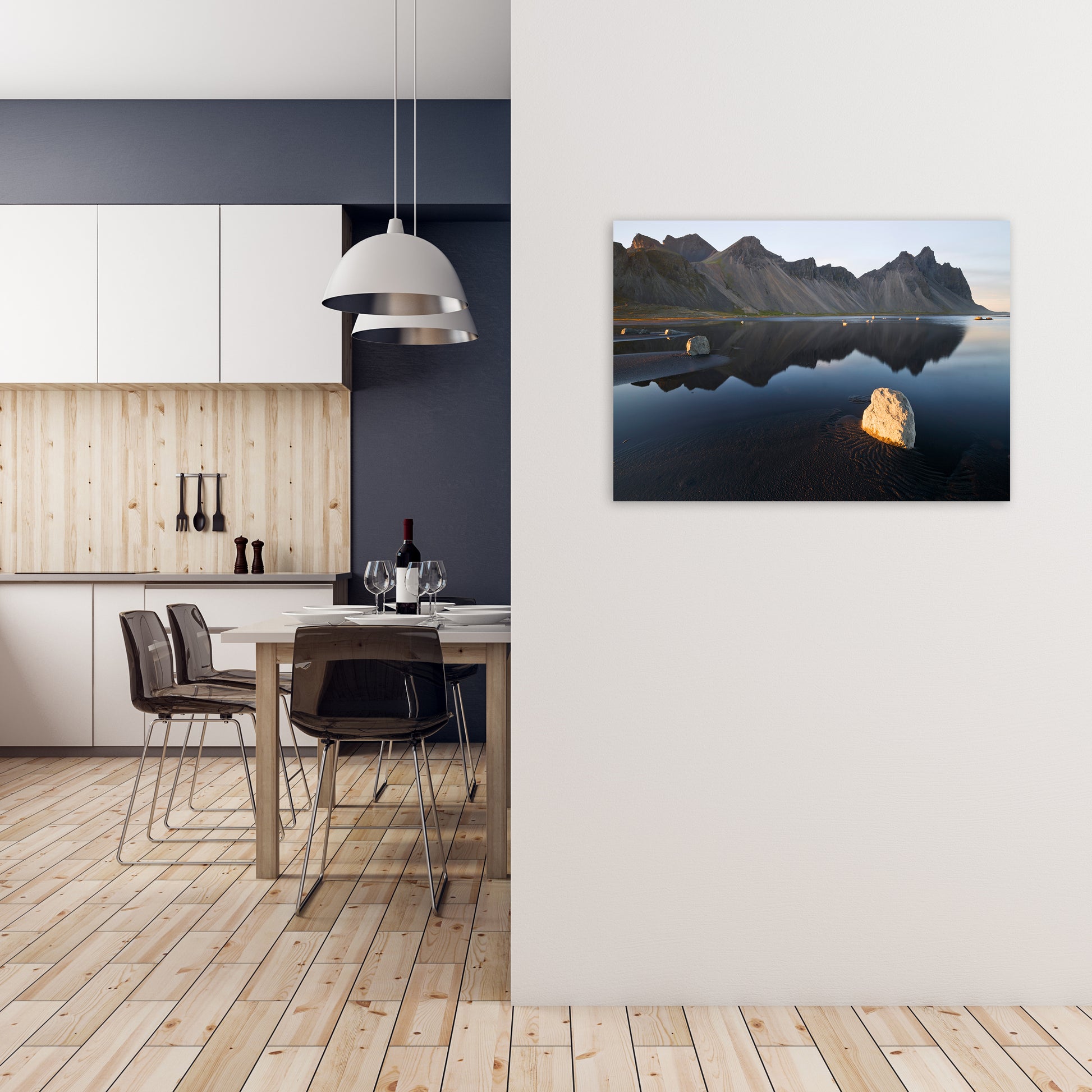 Stillness Art Print by Karsten Wrobel A1 Black Frame