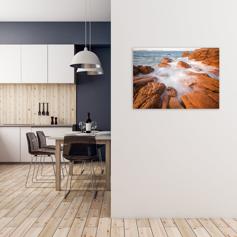 Dream In Colour Landscape Art Print by Karsten Wrobel A1 Black Frame