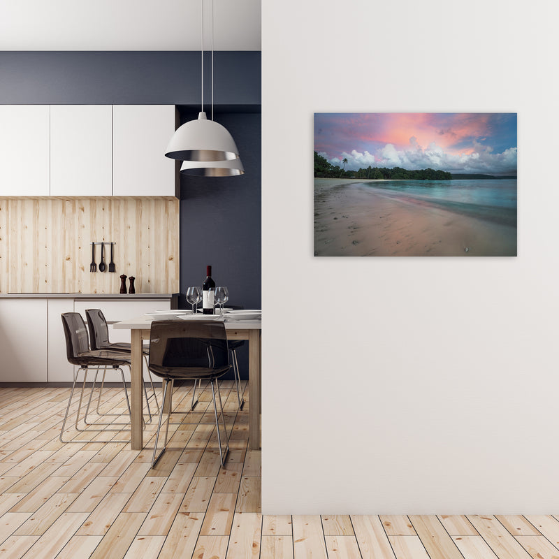Champagne Sunrise Art Print by Karsten Wrobel A1 Black Frame