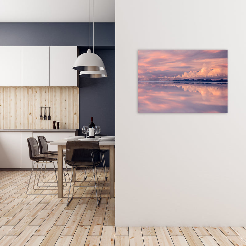 Uyuni Pastels Art Print by Karsten Wrobel A1 Black Frame