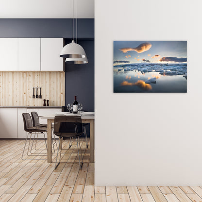 Lagoon Duck Art Print by Karsten Wrobel A1 Black Frame