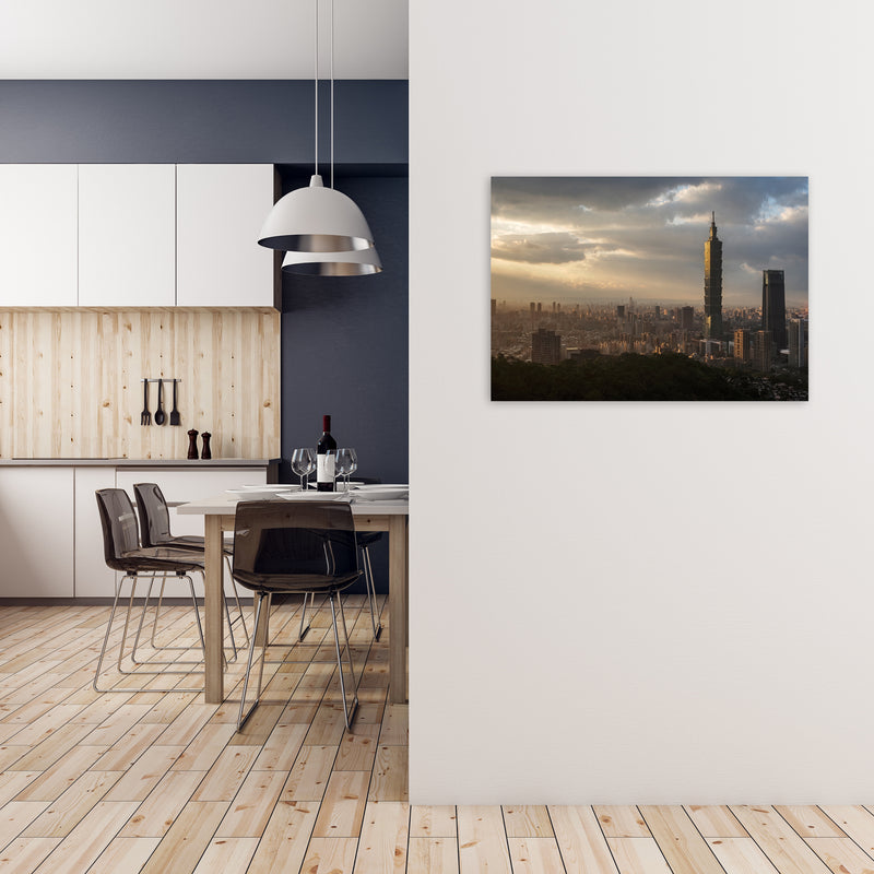 101 Art Print by Karsten Wrobel A1 Black Frame