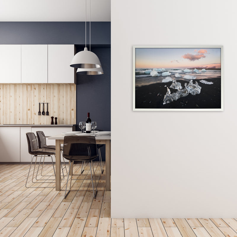 Evanescence Art Print by Karsten Wrobel A1 Oak Frame