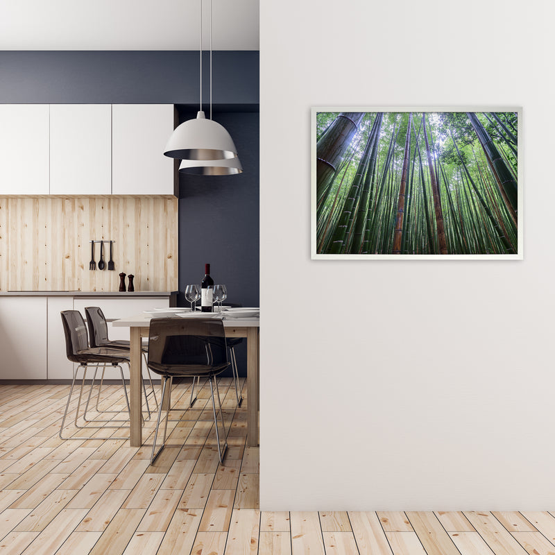 Tall Art Print by Karsten Wrobel A1 Oak Frame