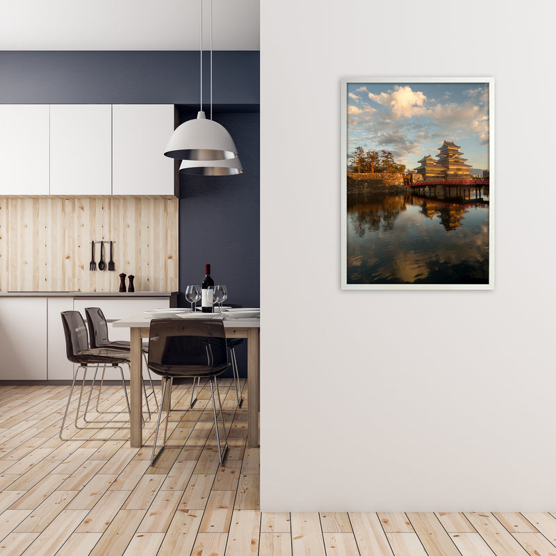 Encircled Art Print by Karsten Wrobel A1 Oak Frame