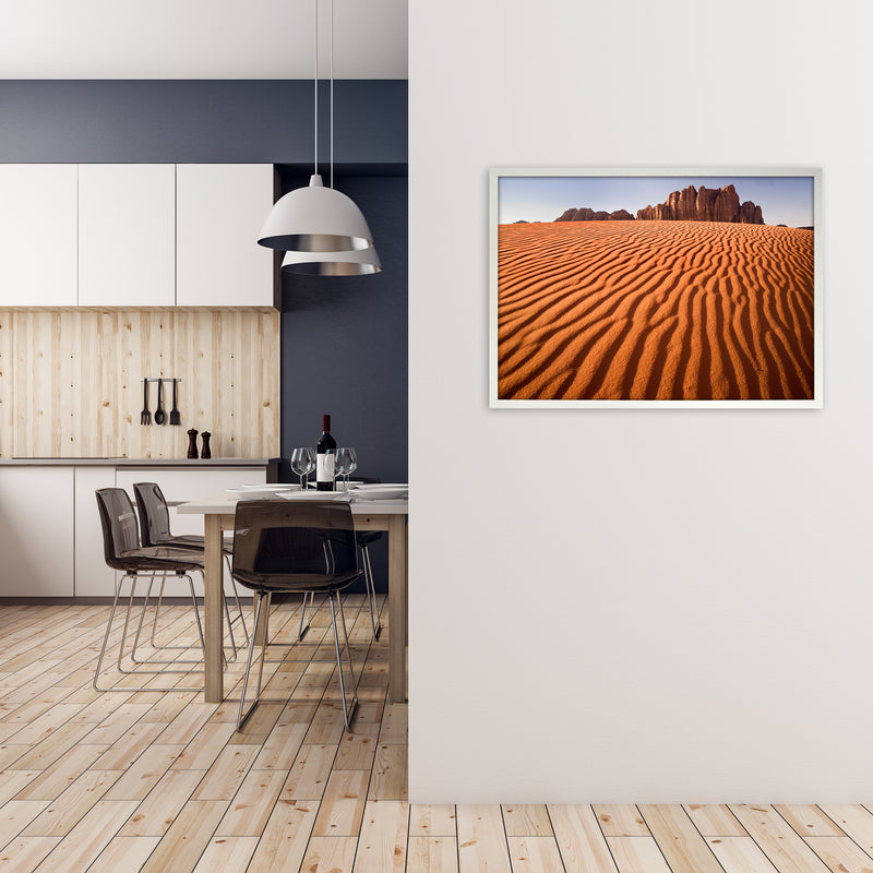 Rise Above Landscape Art Print by Karsten Wrobel A1 Oak Frame