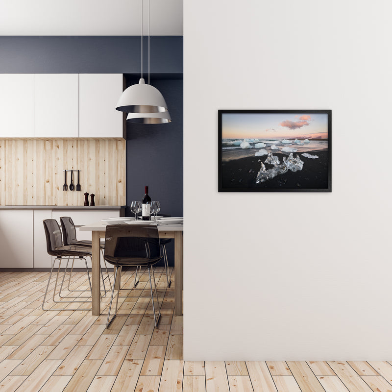 Evanescence Art Print by Karsten Wrobel A2 White Frame