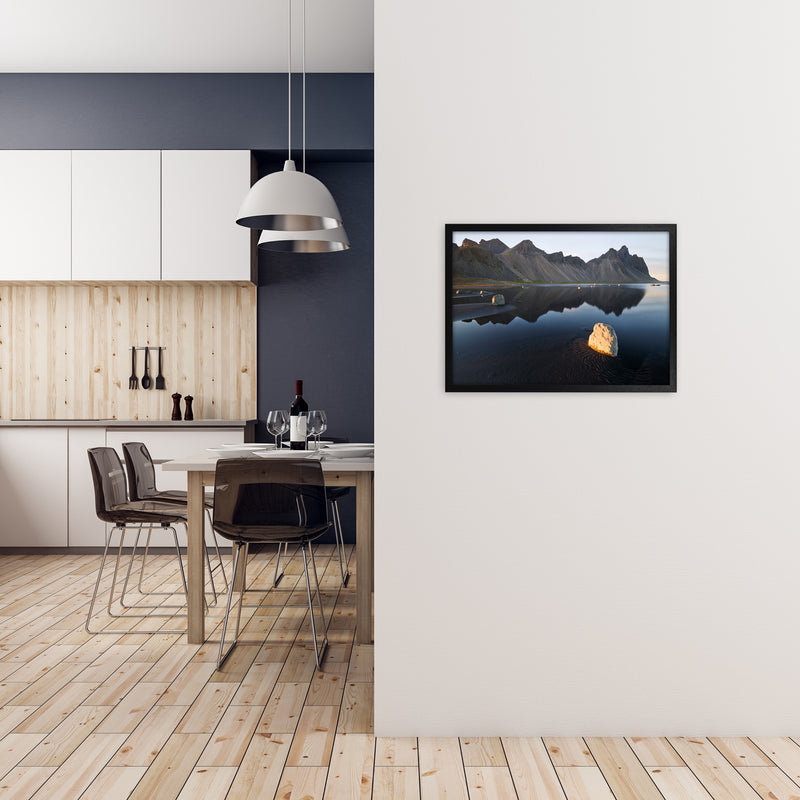 Stillness Art Print by Karsten Wrobel A2 White Frame