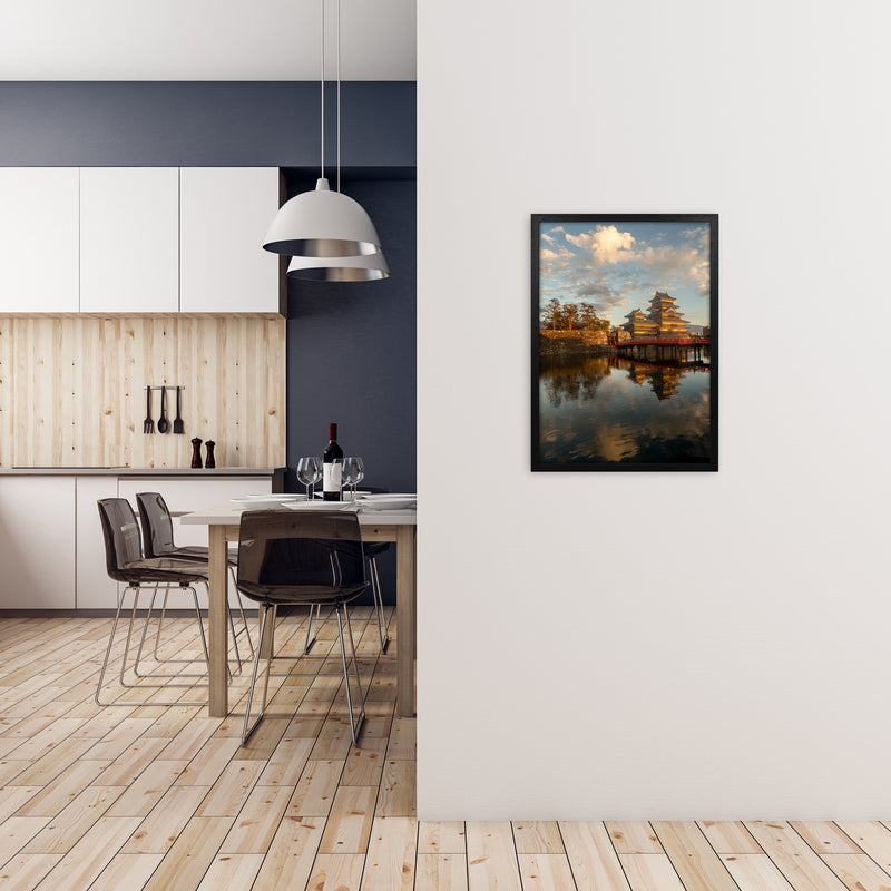 Encircled Art Print by Karsten Wrobel A2 White Frame