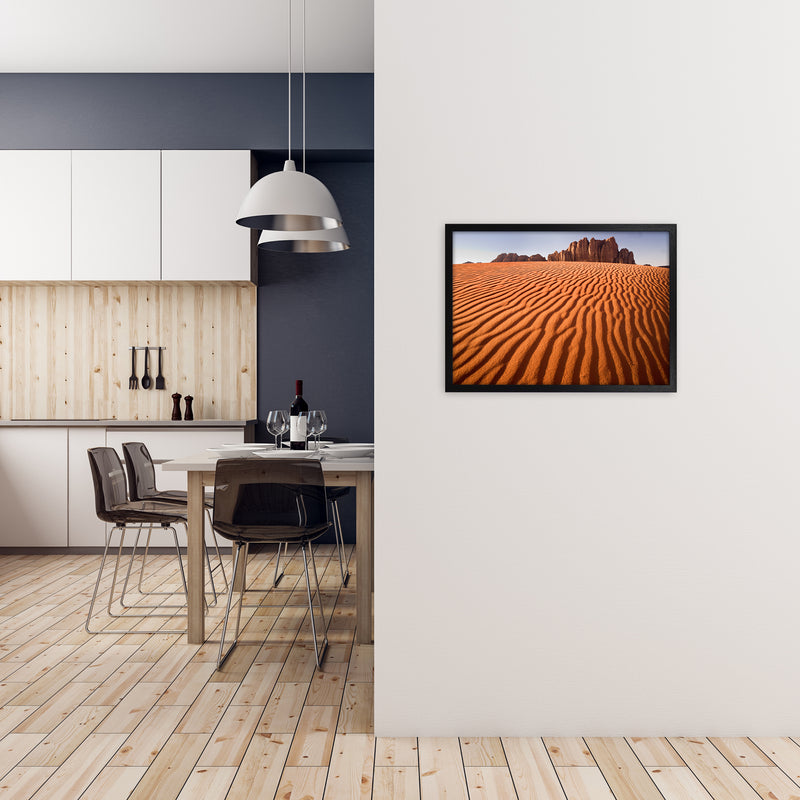 Rise Above Landscape Art Print by Karsten Wrobel A2 White Frame