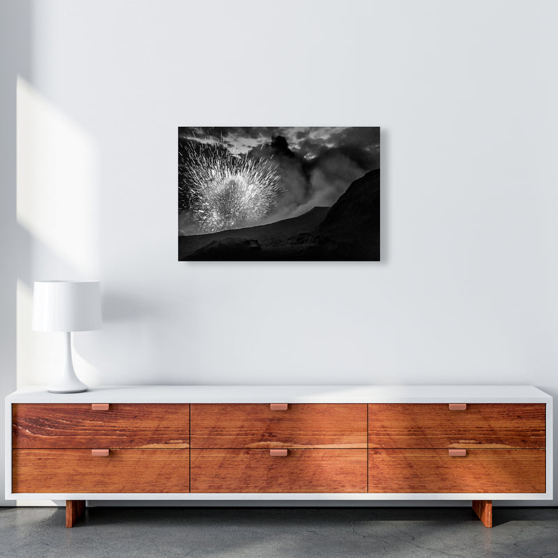 T=0 Art Print by Karsten Wrobel A2 Canvas