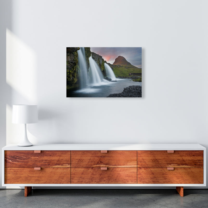 Triple Falls Art Print by Karsten Wrobel A2 Canvas