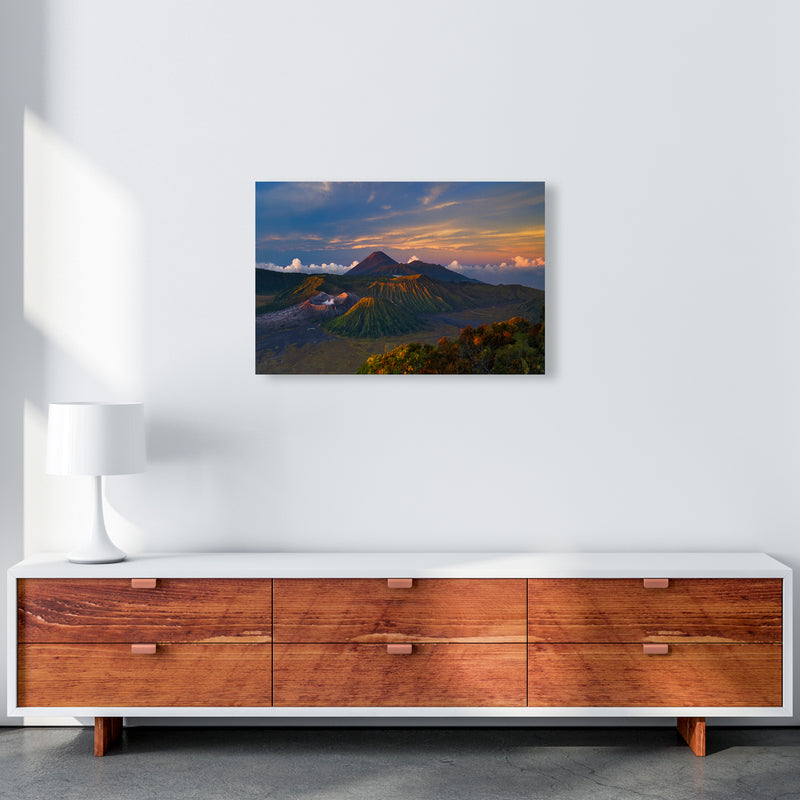 Volcano Dawn Art Print by Karsten Wrobel A2 Canvas