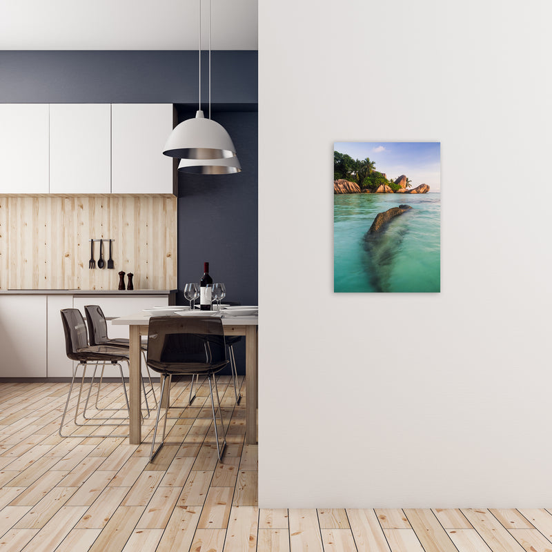Asda Portrait Art Print by Karsten Wrobel A2 Black Frame