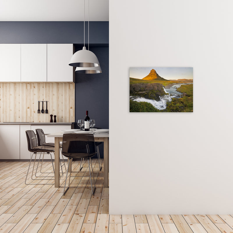 Church Falls Art Print by Karsten Wrobel A2 Black Frame