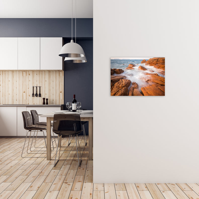 Dream In Colour Landscape Art Print by Karsten Wrobel A2 Black Frame