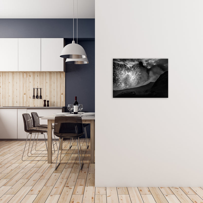 T=0 Art Print by Karsten Wrobel A2 Black Frame