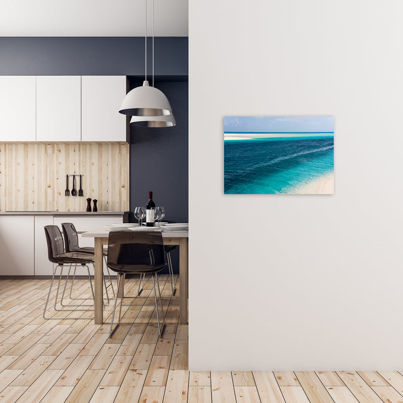 Ouvea Waters Art Print by Karsten Wrobel A2 Black Frame