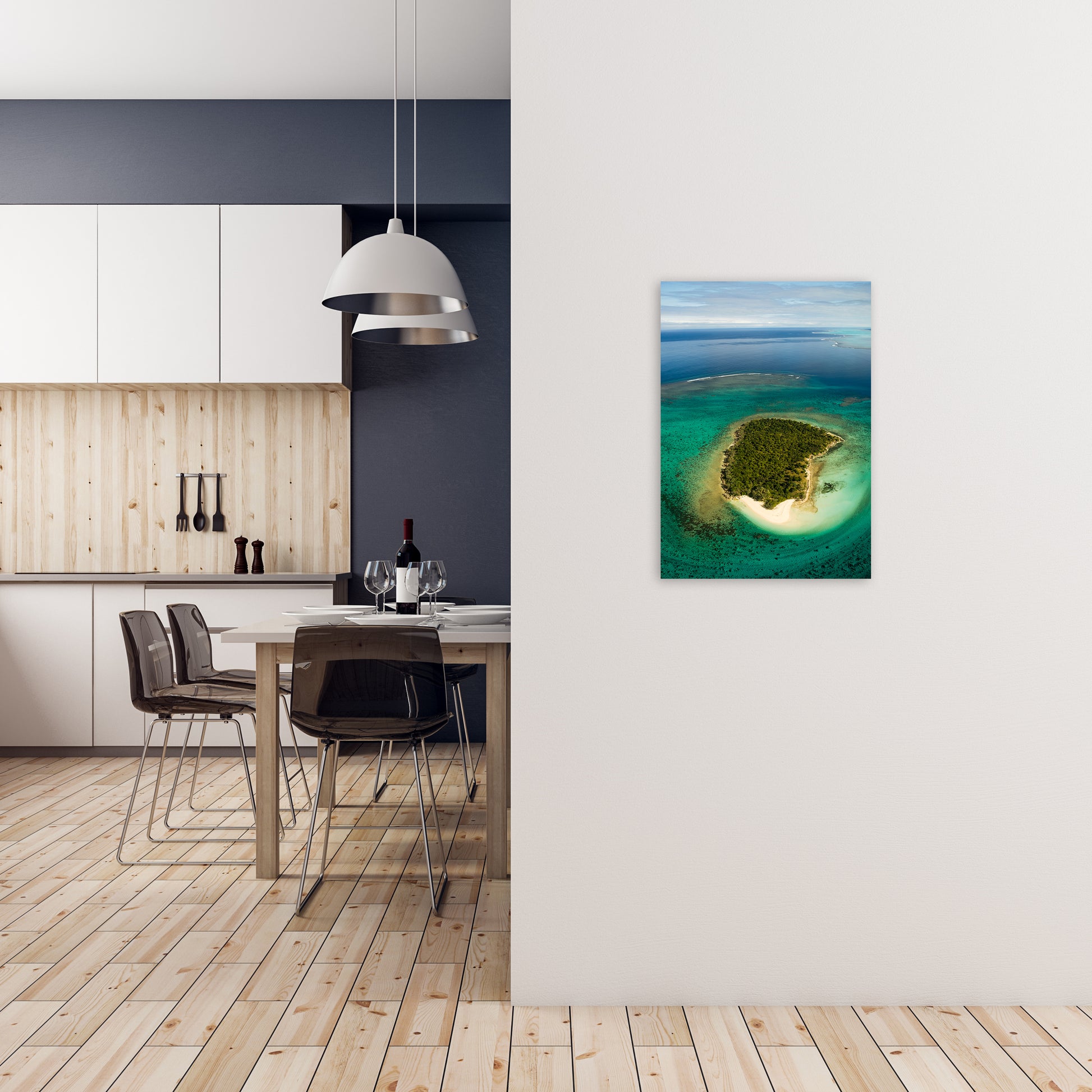 Perfect Circle Art Print by Karsten Wrobel A2 Black Frame