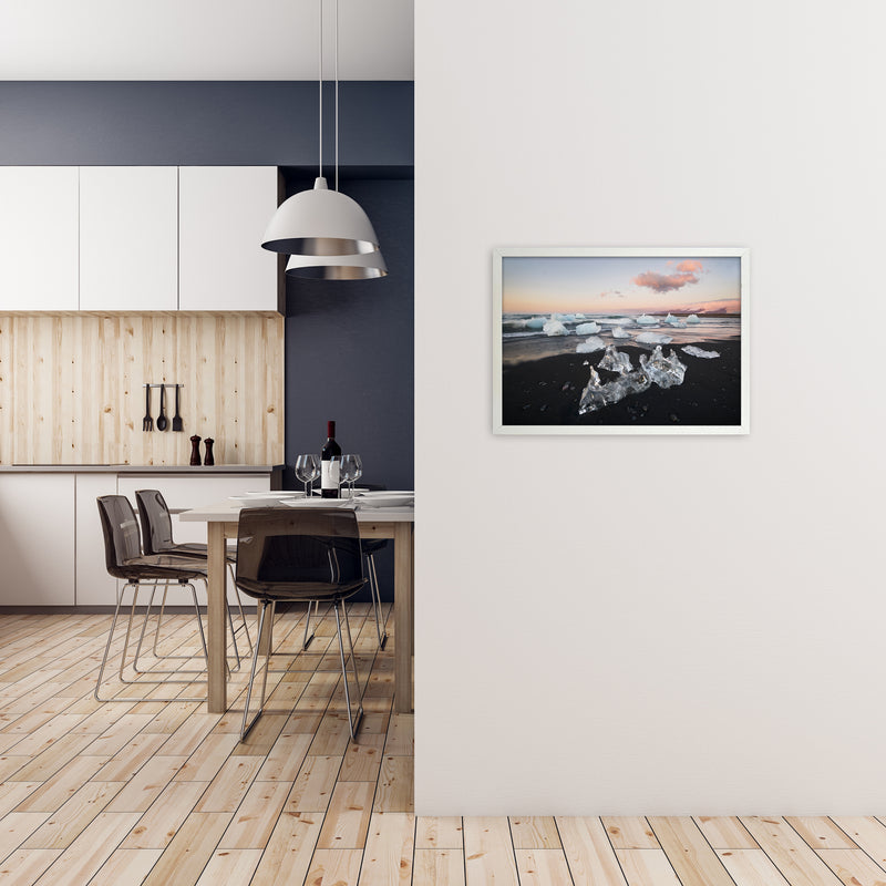 Evanescence Art Print by Karsten Wrobel A2 Oak Frame