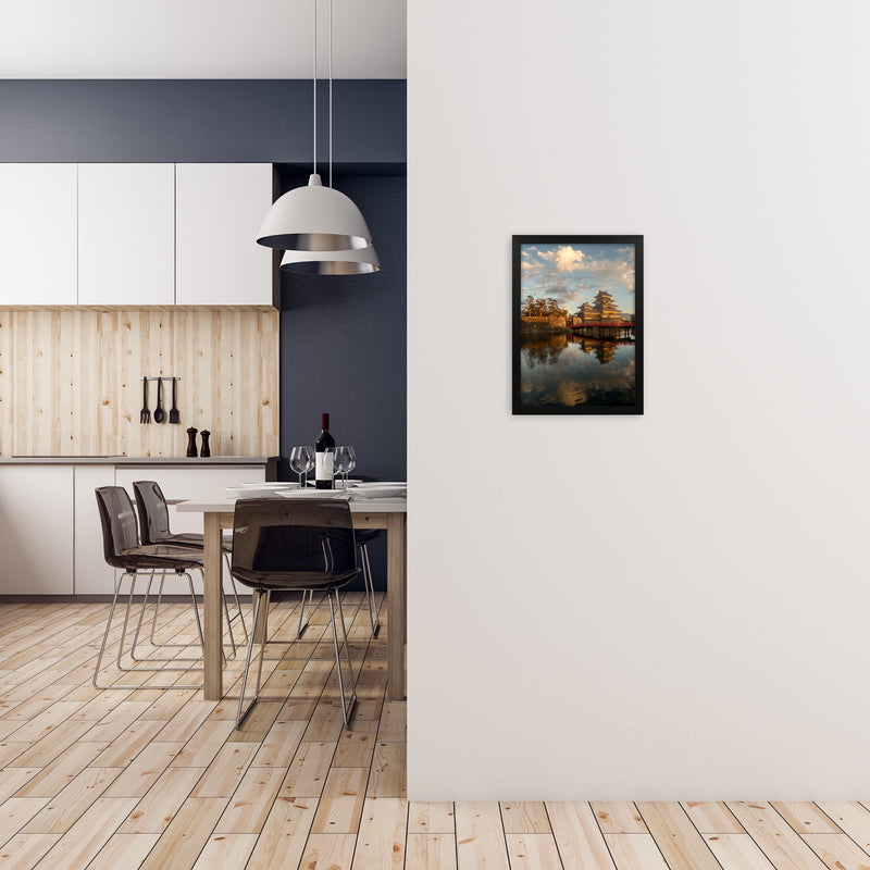 Encircled Art Print by Karsten Wrobel A3 White Frame
