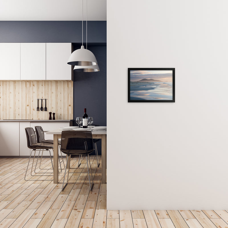 The Wind and the Sea Art Print by Karsten Wrobel A3 White Frame