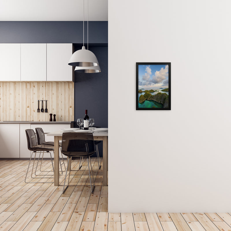 Piaynemo Art Print by Karsten Wrobel A3 White Frame