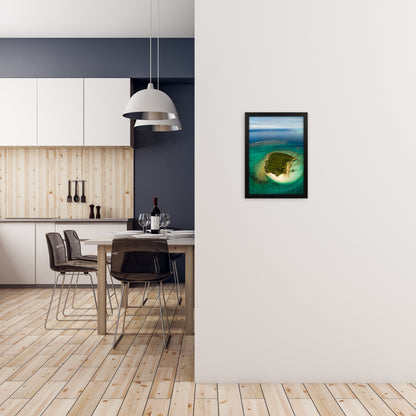 Perfect Circle Art Print by Karsten Wrobel A3 White Frame