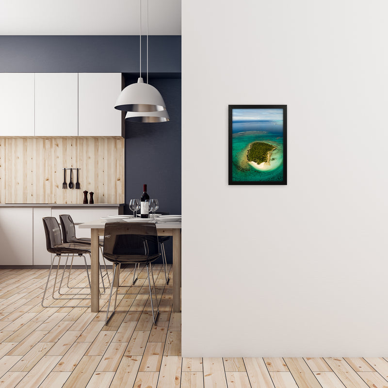Perfect Circle Art Print by Karsten Wrobel A3 White Frame