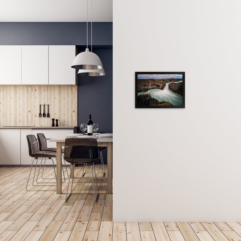 Afterglow Art Print by Karsten Wrobel A3 White Frame