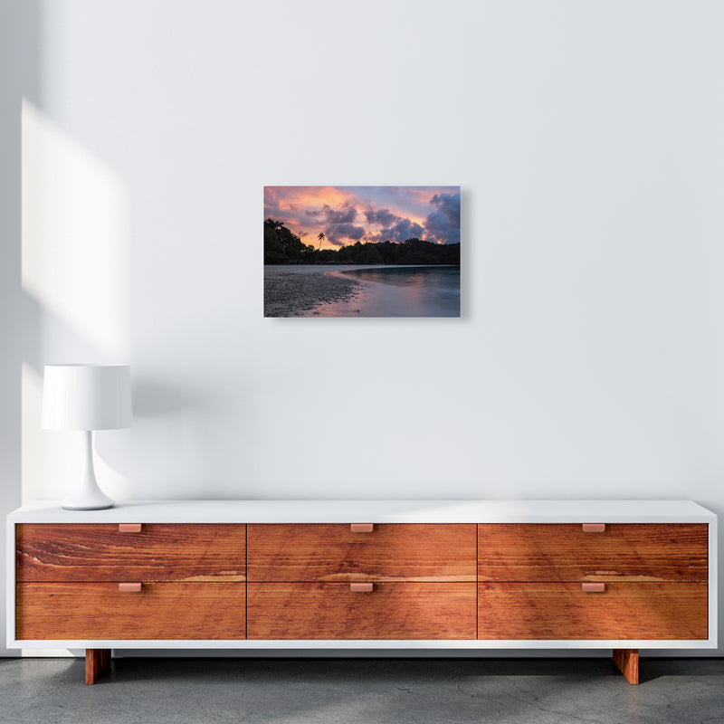 Champagne Sunset Art Print by Karsten Wrobel A3 Canvas