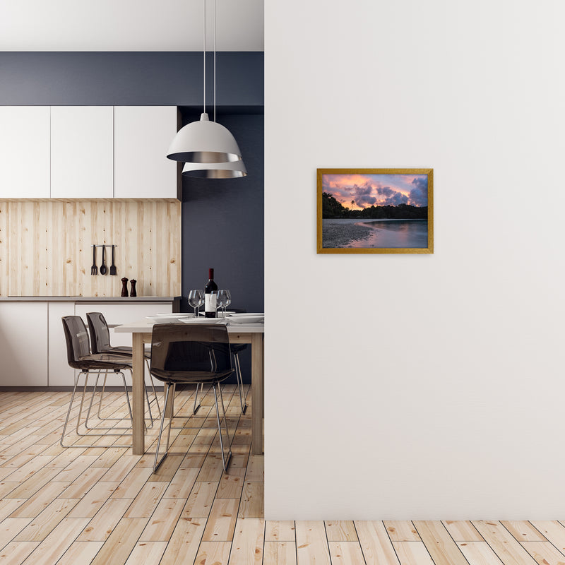 Champagne Sunset Art Print by Karsten Wrobel A3 Print Only