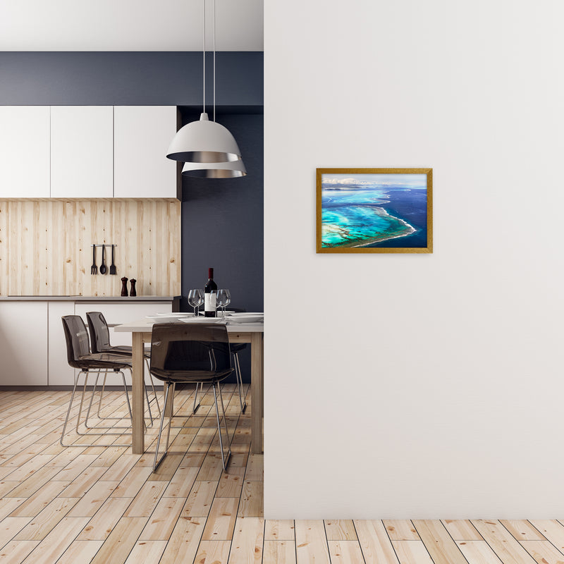 Aerial Reef Art Print by Karsten Wrobel A3 Print Only