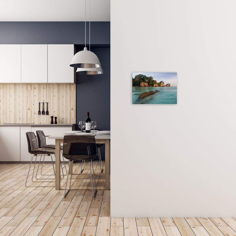 Asda Landscape Art Print by Karsten Wrobel A3 Black Frame