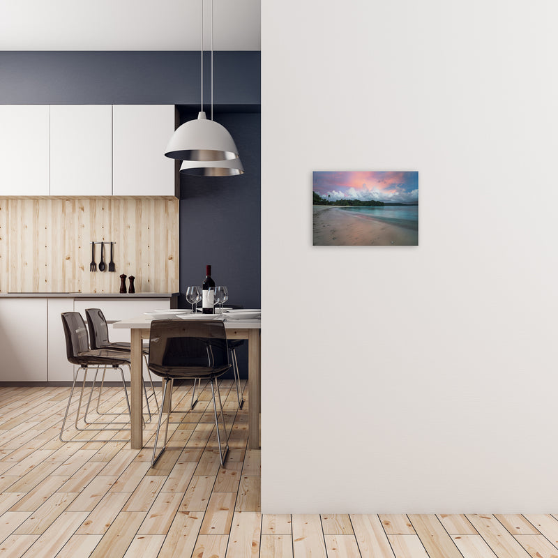 Champagne Sunrise Art Print by Karsten Wrobel A3 Black Frame