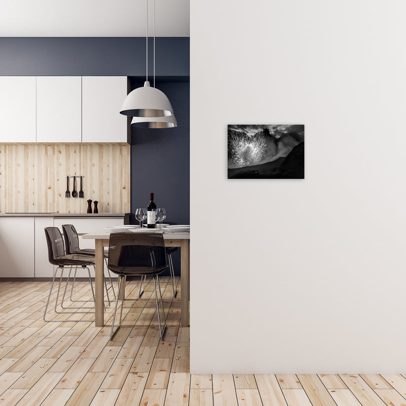 T=0 Art Print by Karsten Wrobel A3 Black Frame