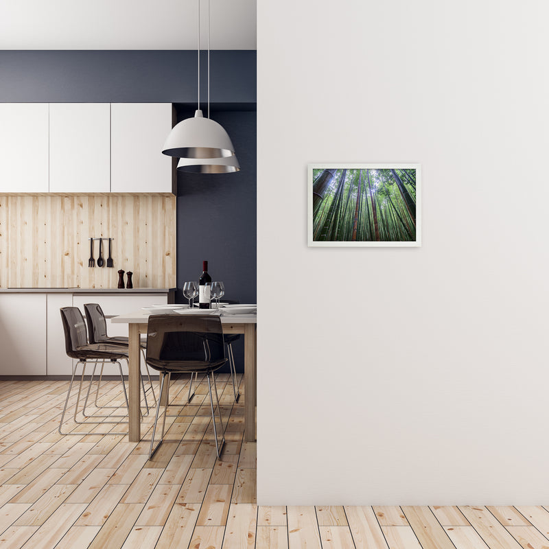 Tall Art Print by Karsten Wrobel A3 Oak Frame