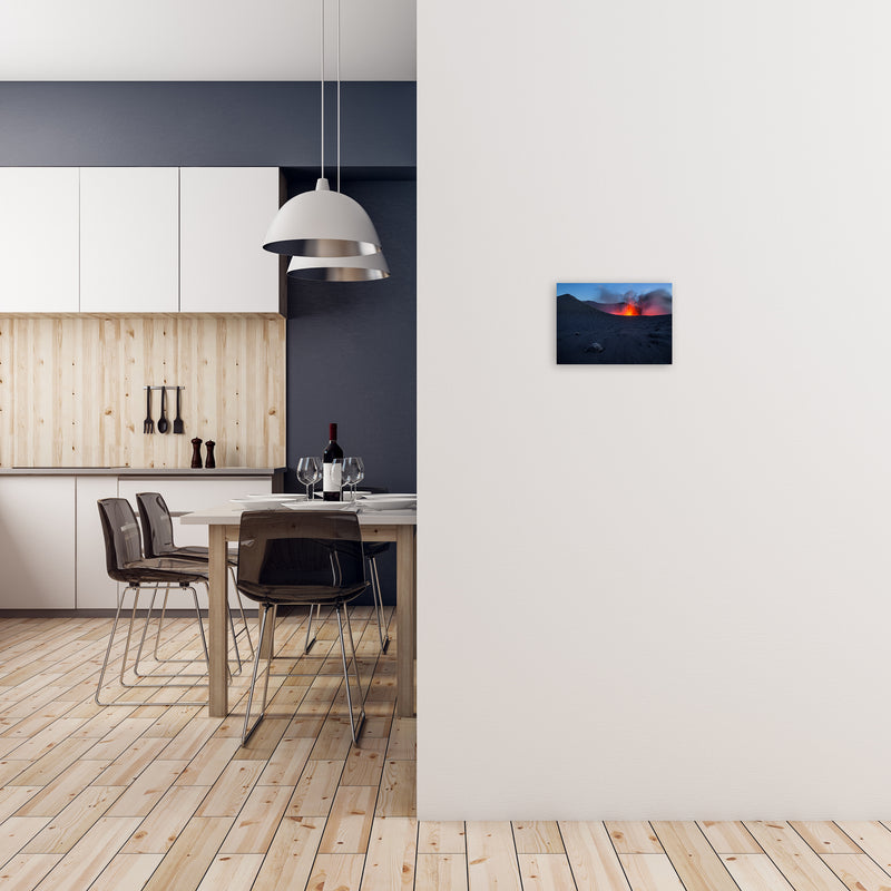 Approaching Hell Art Print by Karsten Wrobel A4 Black Frame