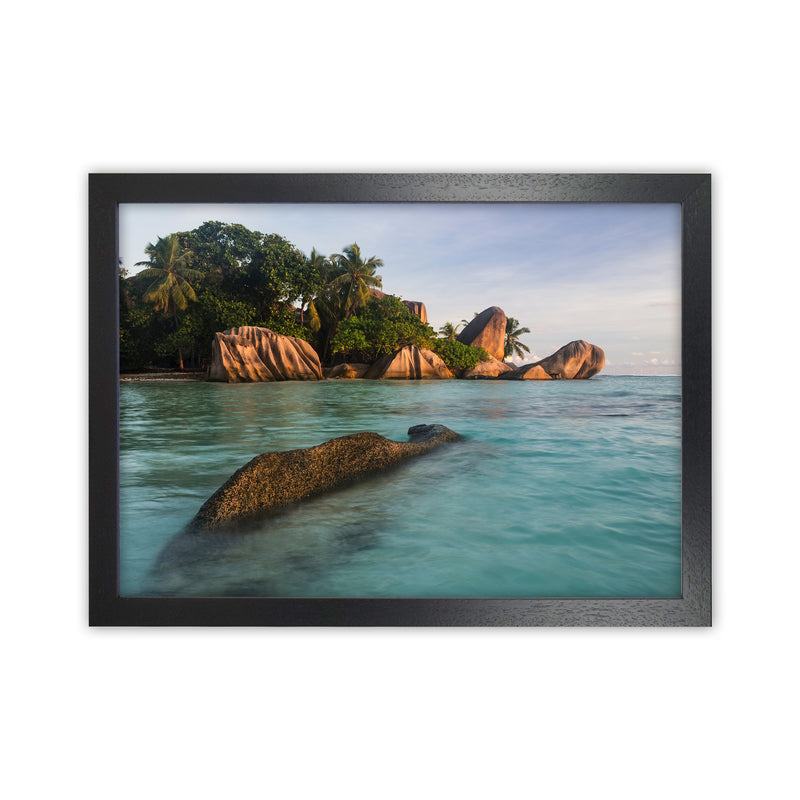 Asda Landscape Art Print by Karsten Wrobel Black Grain