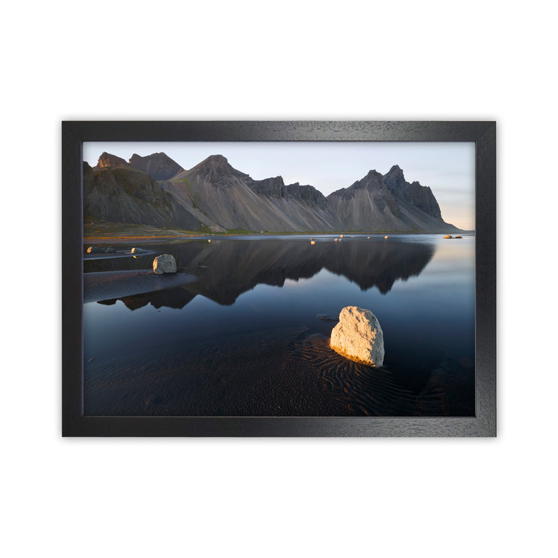 Stillness Art Print by Karsten Wrobel Black Grain