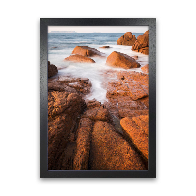 Dream In Colour Portrait Art Print by Karsten Wrobel Black Grain