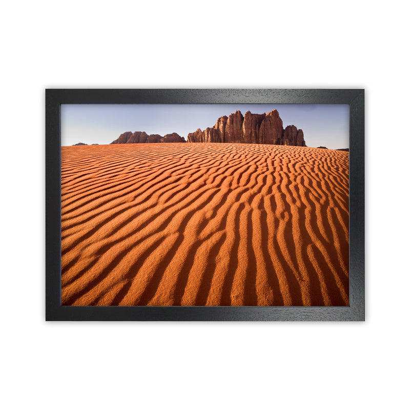 Rise Above Landscape Art Print by Karsten Wrobel Black Grain
