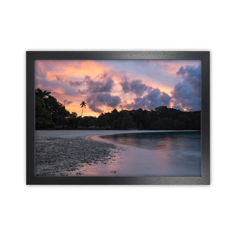 Champagne Sunset Art Print by Karsten Wrobel Black Grain