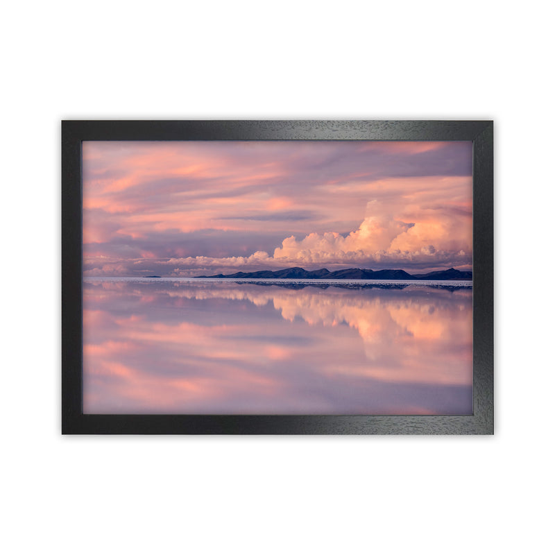 Uyuni Pastels Art Print by Karsten Wrobel Black Grain